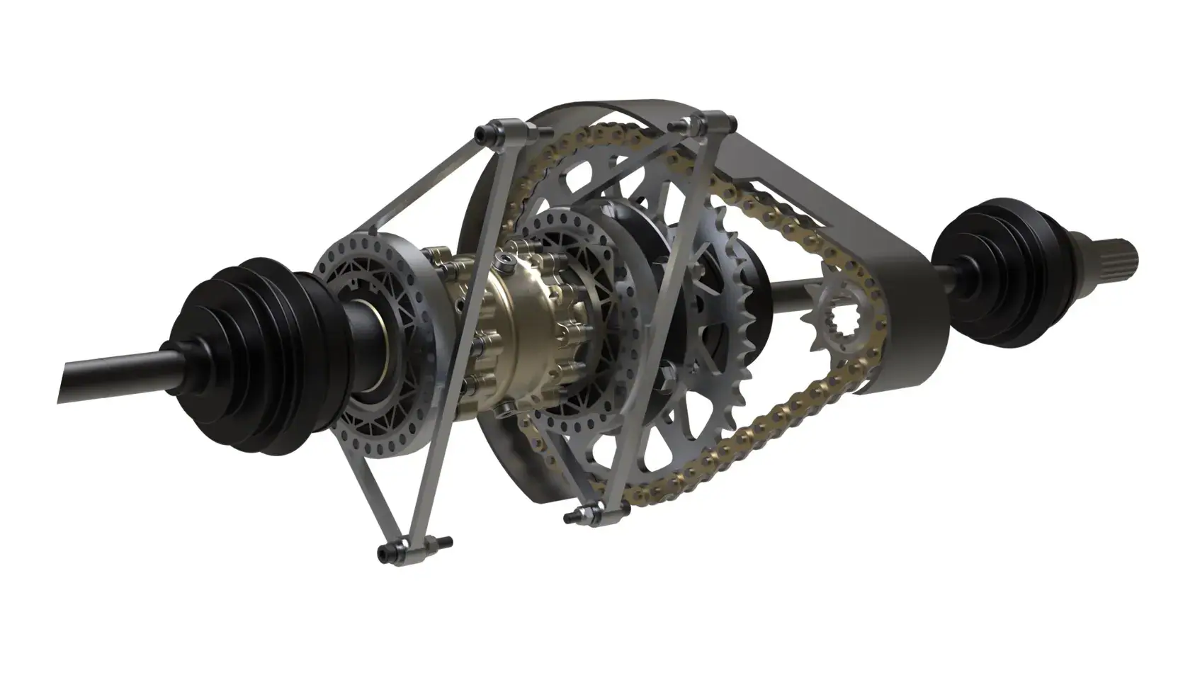 Formula Student transmission CAD assembly
