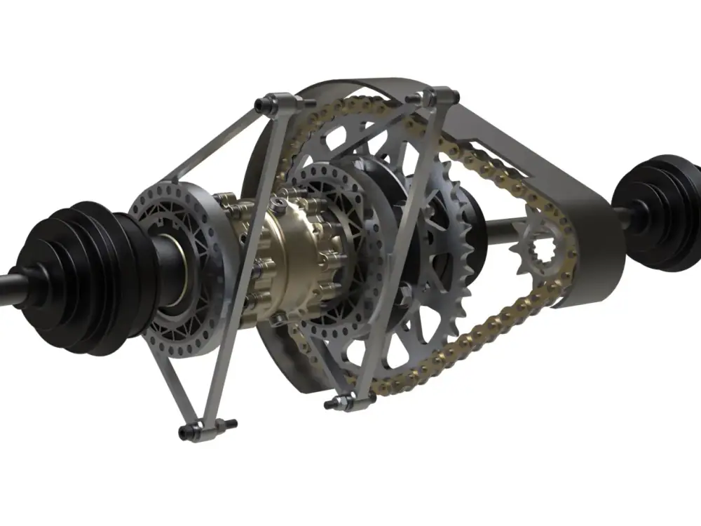 Formula Student transmission CAD assembly