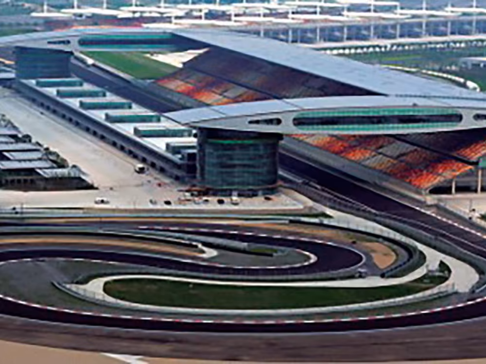 Chinese F1 Grand Prix circuit